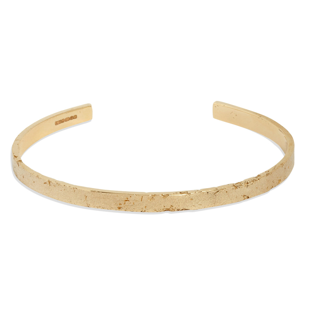 Women's Paper Cuff in Yellow Gold