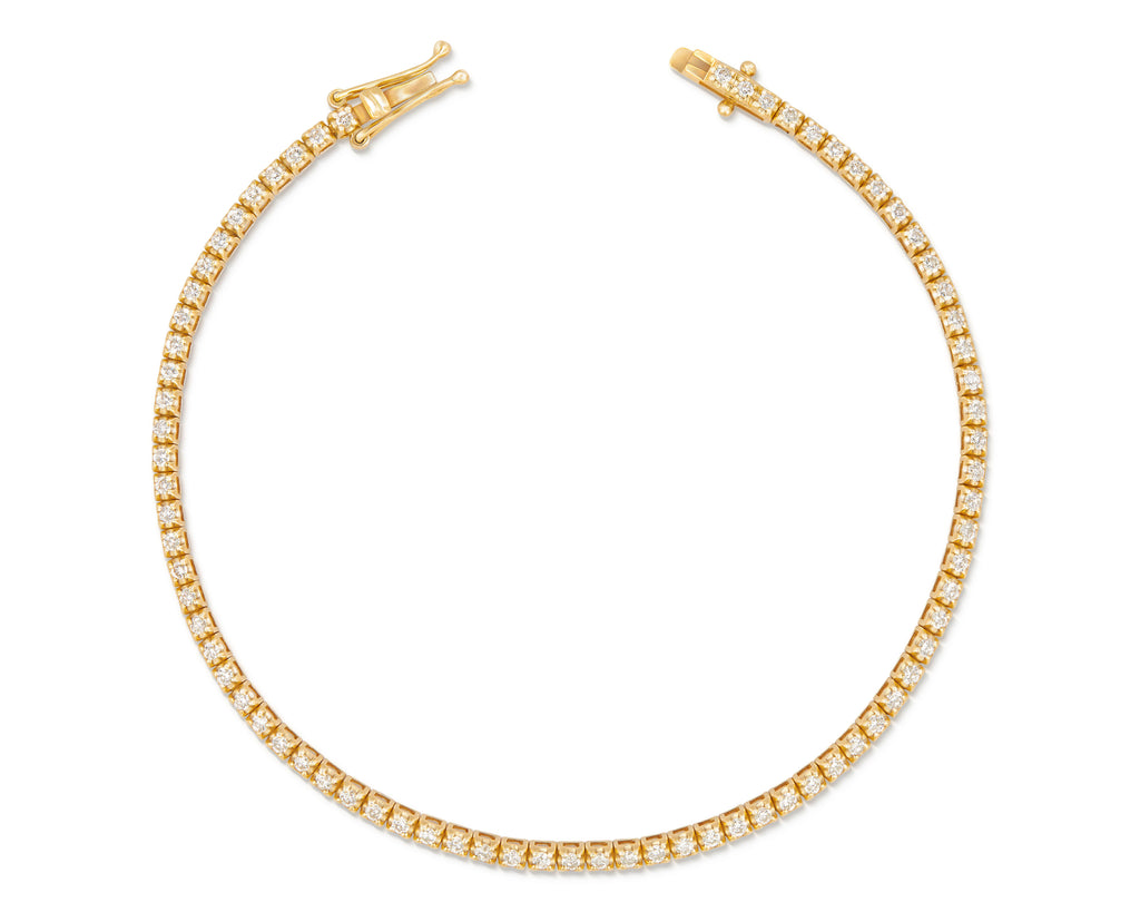 Diamond Tennis Bracelet in 18 Carat Gold