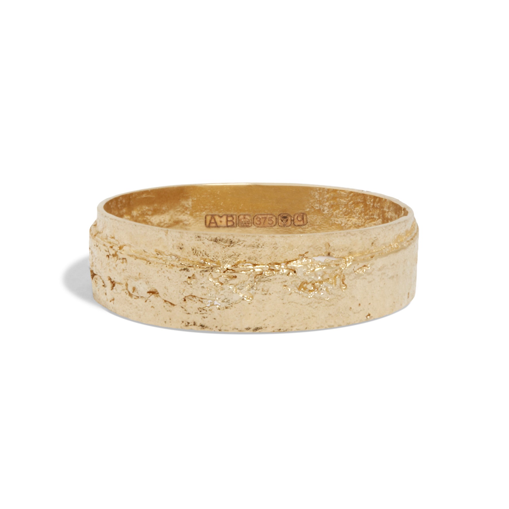 Women's Wrapped Paper Ring in 9k Yellow Gold - Allison Bryan Jewellery