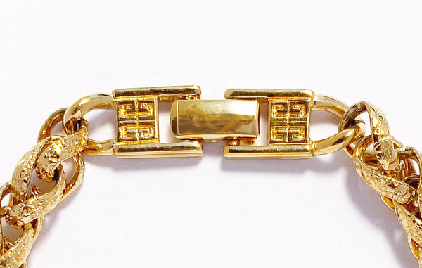 Vintage Givenchy Byzantine Chain Necklace, 1980s