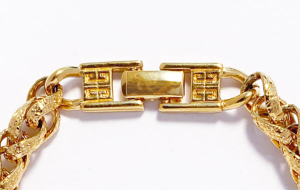 Vintage Givenchy Byzantine Chain Bracelet, 1980s